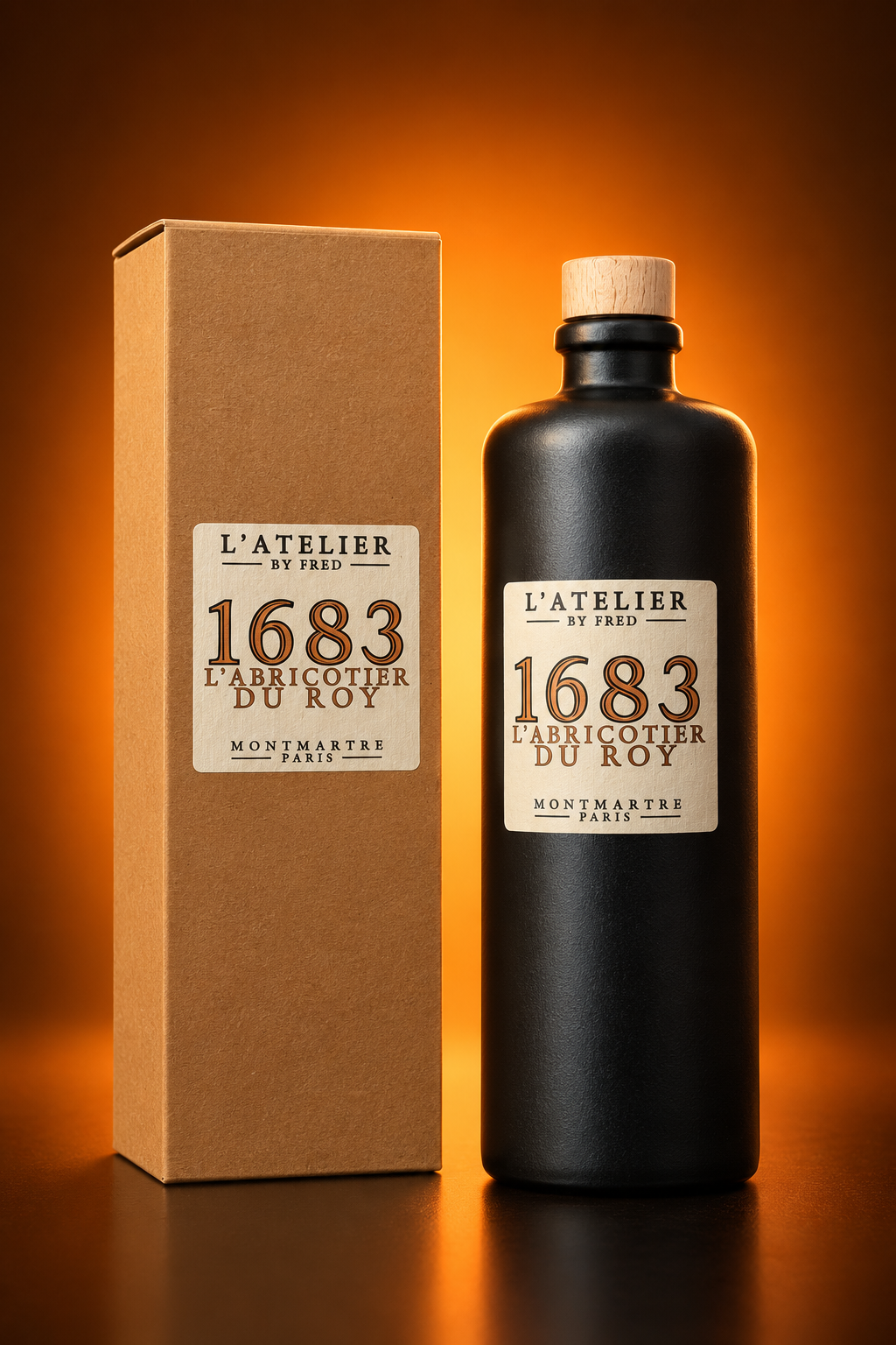 1683 – L’ABRICOTIER DU ROY - gin by fred coffret
