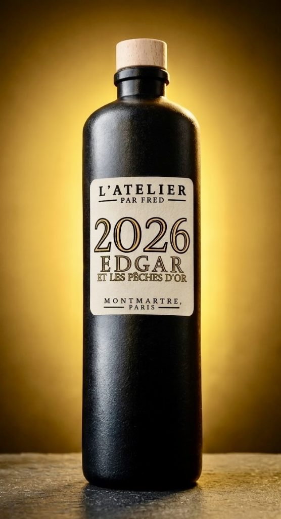 EDGAR ET LES PÊCHES D’OR - Liqueur